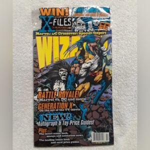 Vintage Wizard magazine the guide to comic # 54